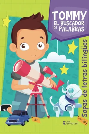 SOPA DE LETRAS BILINGÜE CON TOMMY