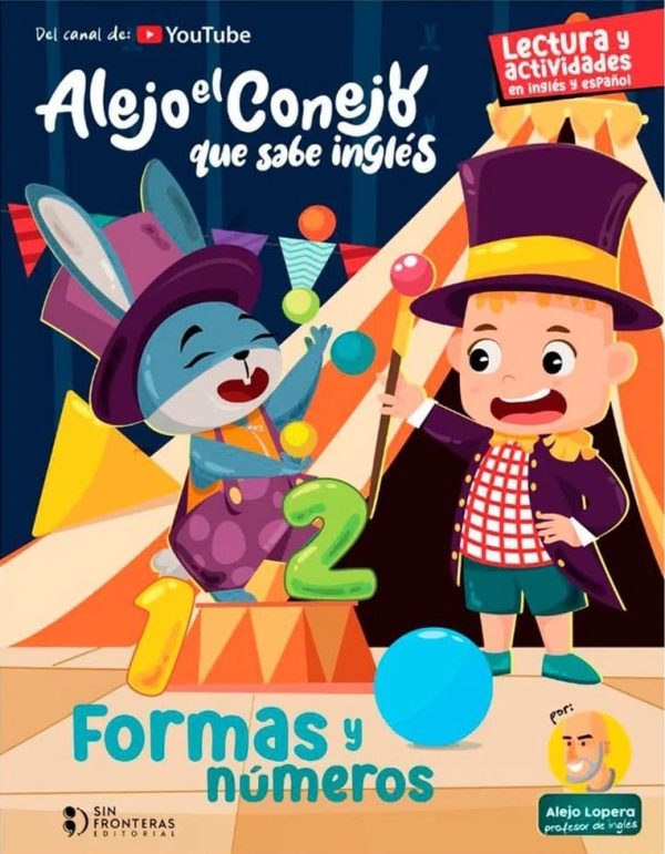 ALEJO EL CONEJO QUE SABE INGLÉS FORMAS Y NÚMEROS