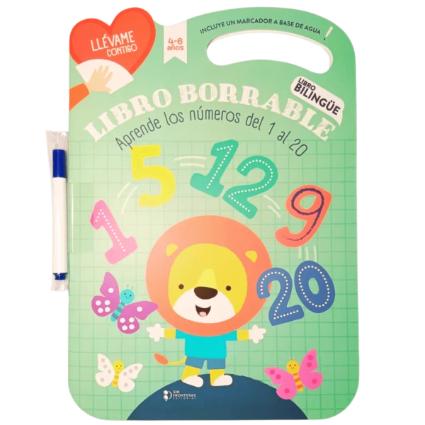 APRENDE NUMEROS LEÓN - BORRABLE