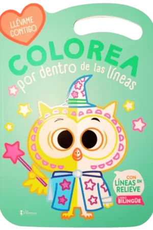 COLOREA POR DENTRO DE LAS LÍNEAS LECHUZA