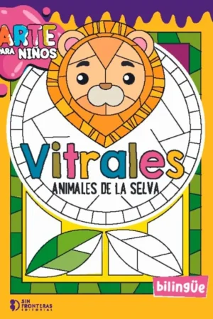 ARTE PARA NIÑOS VITRALES: ANIMALES DE LA SELVA