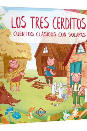 Los Tres Cerditos – Cuentos Clásicos con Solapas