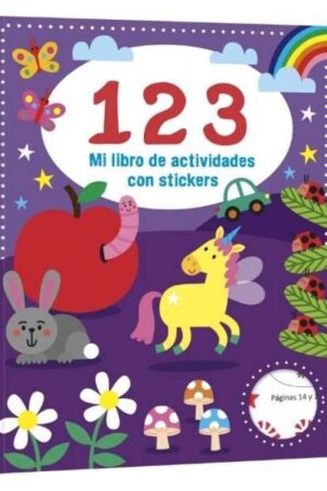 123 MI LIBRO DE ACTIVIDADES CON STICKERS