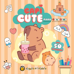 CAPI CUTE PARA COLOREAR