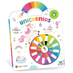 CRAYONES DE COLORES. UNICORNIOS