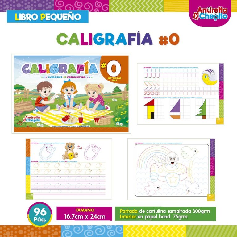LIBRO P. CALIGRAFIA 0