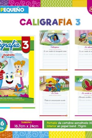 LIBRO P. CALIGRAFIA 3