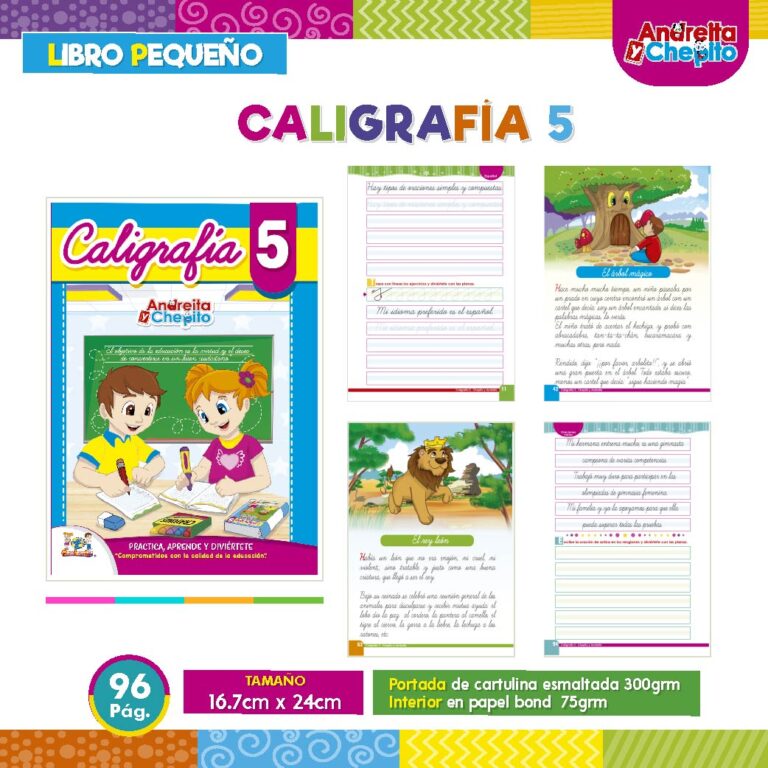 LIBRO P. CALIGRAFIA 5