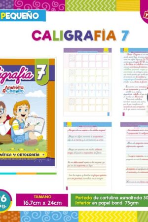 LIBRO P. CALIGRAFIA 7