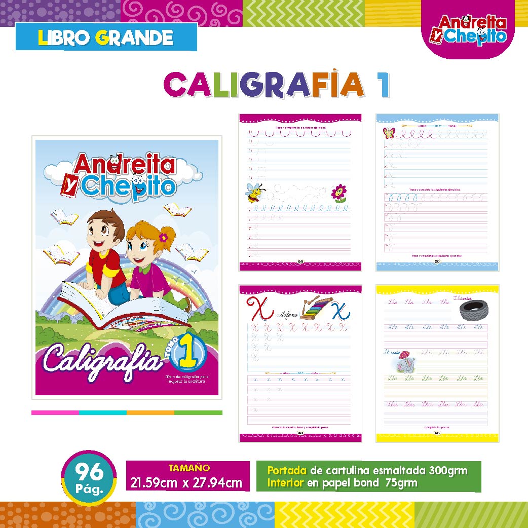 LIBRO G. CALIGRAFÍA TOMO 1