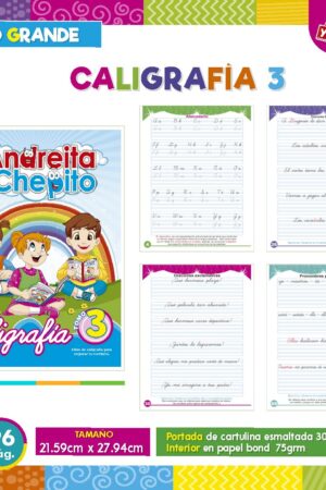 LIBRO G. CALIGRAFÍA 3