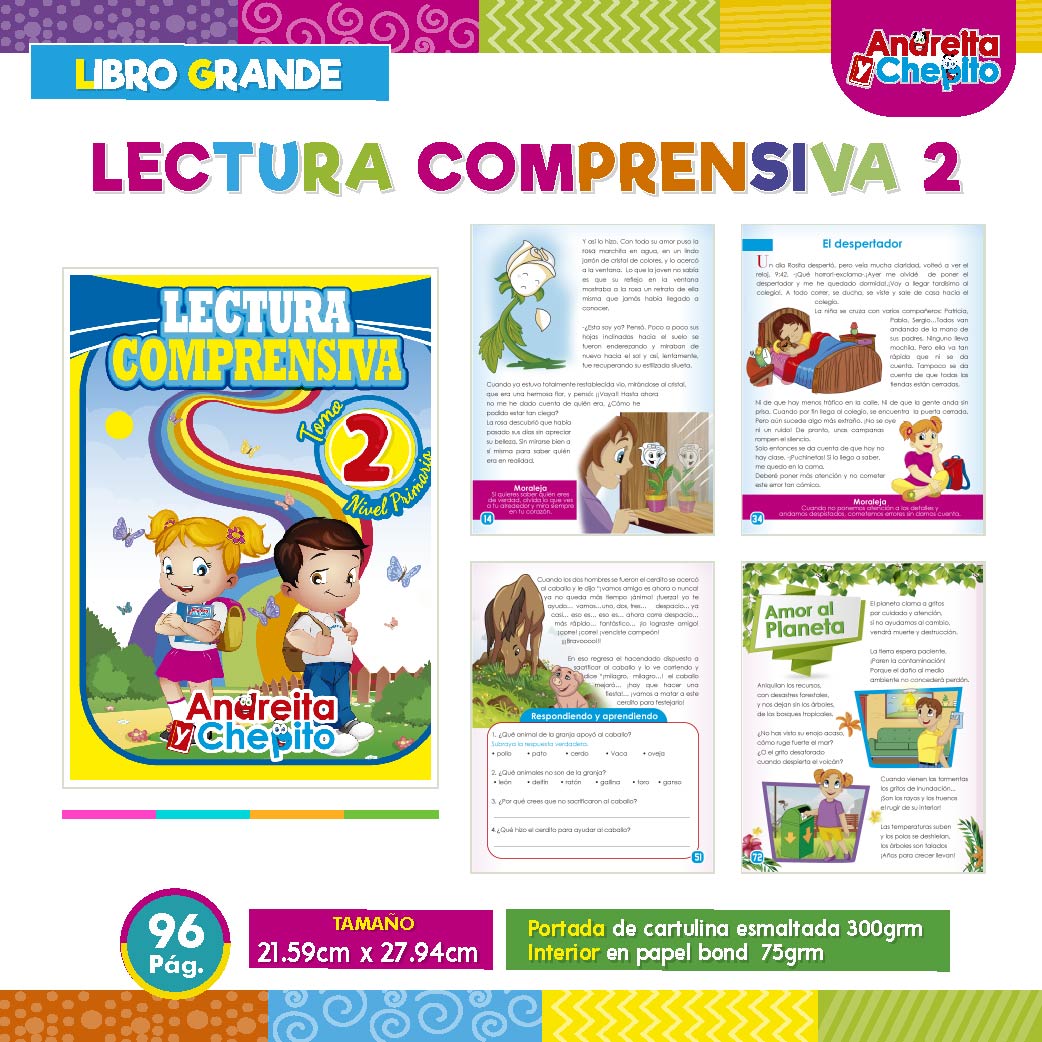 LIBRO G. LECTURA COMPRENSIVA TOMO 2