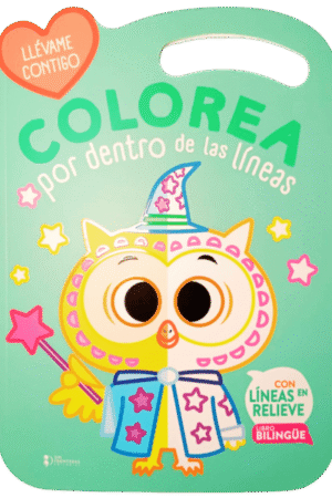 COLOREA POR DENTRO DE LAS LÍNEAS LECHUZA