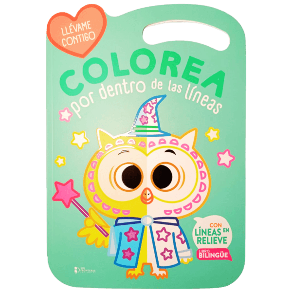 COLOREA POR DENTRO DE LAS LÍNEAS LECHUZA