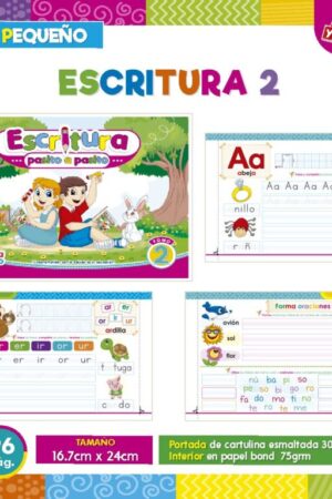 LIBRO P. ESCRITURA PASITO A PASITO TOMO 2