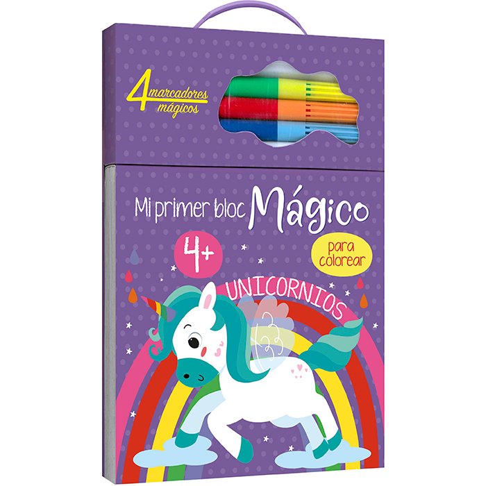 Libro Unicornios Bloc Mágico