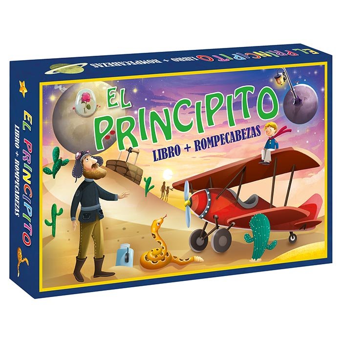 El Principito Libro con rompecabezas