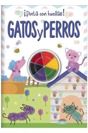 PINTA CON HUELLAS GATOS Y PERROS