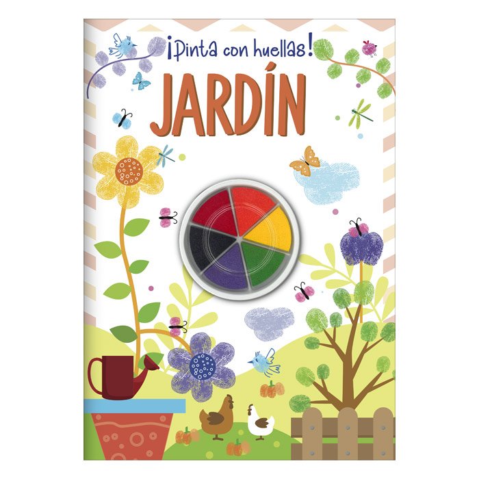 PINTA CON HUELLAS JARDÍN