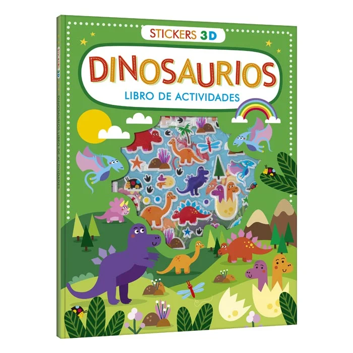 DINOSAURIOS LIBRO CON STICKERS