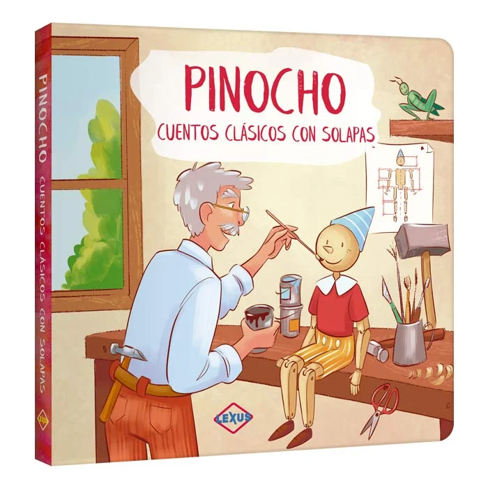 Pinocho – Cuentos Clásicos con Solapas