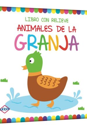 LIBRO CON RELIEVE ANIMALES DE LA GRANJA