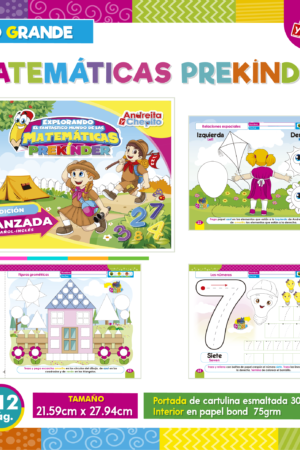 ANDREITA Y CHEPITO. MATEMATICAS PRE-KINDER