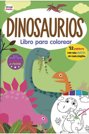 Libro Para Colorear Dinosaurios