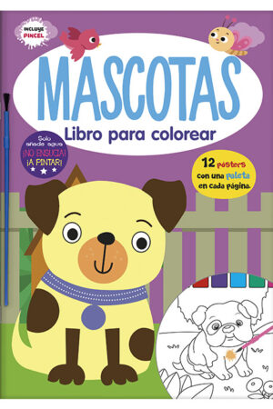 Mascotas Libro para Colorear