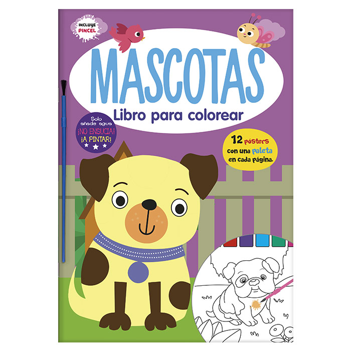 Mascotas Libro para Colorear
