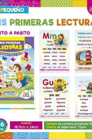 LIBRO P. CHEPITO MIS PRIMERAS LECTURAS TOMO 1