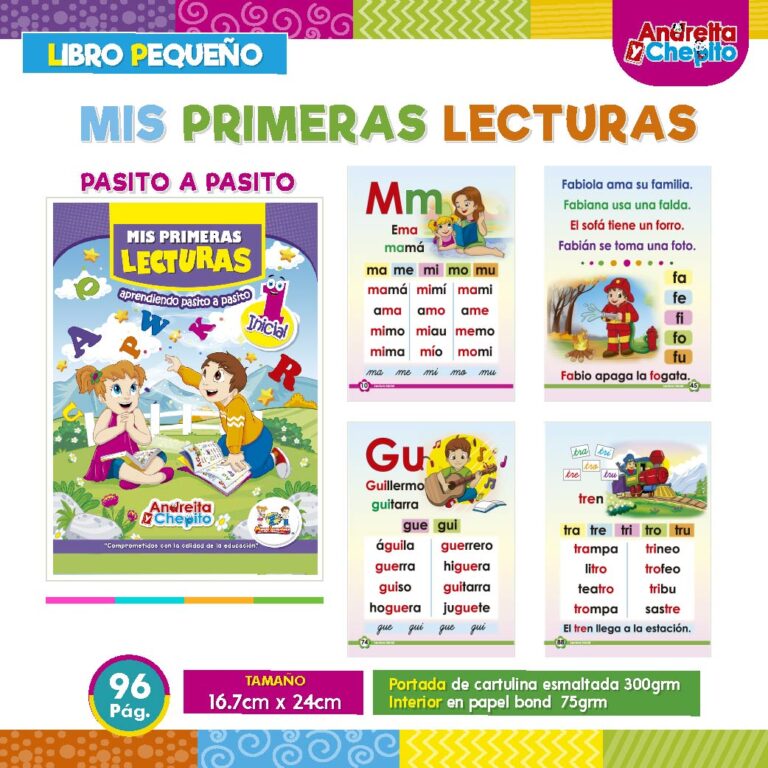 LIBRO P. CHEPITO MIS PRIMERAS LECTURAS TOMO 1