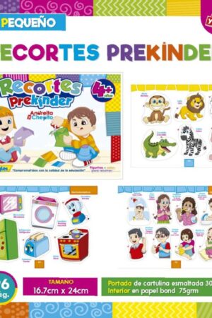 LIBRO P. RECORTES PREKINDER 4+