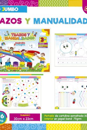 LIBRO G. TRAZOS Y MANUALIDADES 3+
