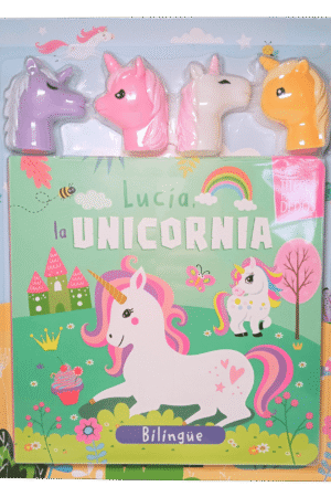 LUCIA LA UNICORNIA - CON TÍTERES PARA DEDOS