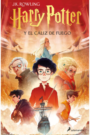 HP4 Y EL CALIZ DE FUEGO ILUSTRADO
