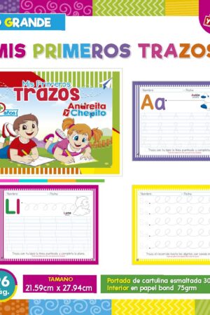 LIBRO G. MIS PRIMEROS TRAZOS 5 AÑOS
