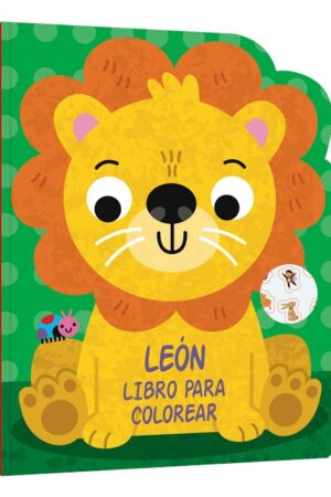 LEÓN LIBRO PARA COLOREAR