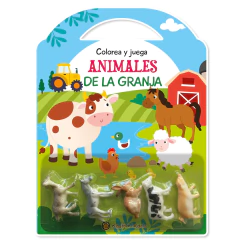 COLOREA Y JUEGA-ANIMALES DE LA GRANJA