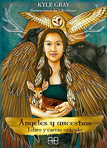 ANGELES Y ANCESTROS, LIBROS Y 55 CARTAS ORACULOS