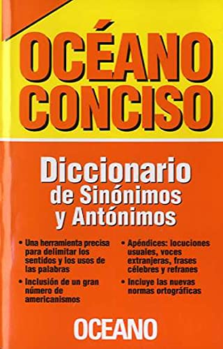 DICCIONARIO DE SINÓNIMOS Y ANTÓNIMOS, OCÉANO CONCISO
