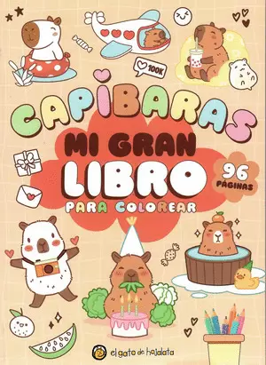 MI GRAN LIBRO PARA COLOREAR CAPIBARAS
