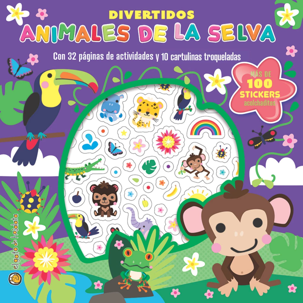 ACOLCHADITAS-ANIMALES DE LA SELVA