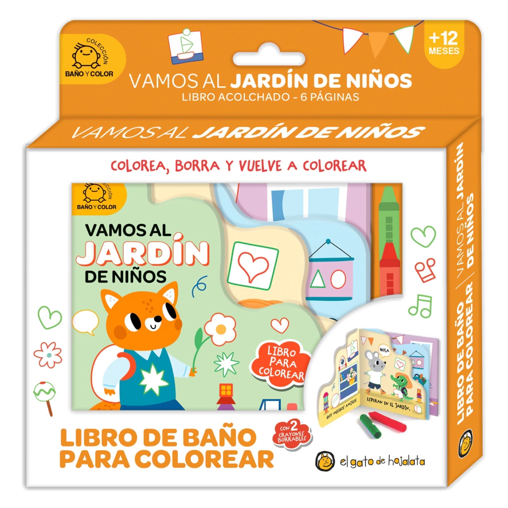 BAÑO Y COLOR - VAMOS AL JARDIN FIESTA