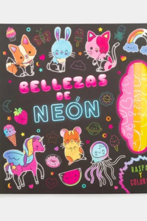 BELLEZAS DE NEON: RASPA Y COLOREA