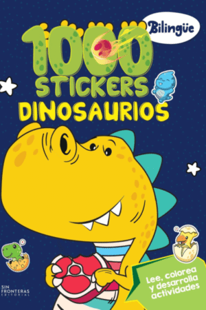 1000 STICKERS DINOSAURIOS