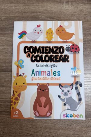 COMIENZO A COLOREAR ANIMALES