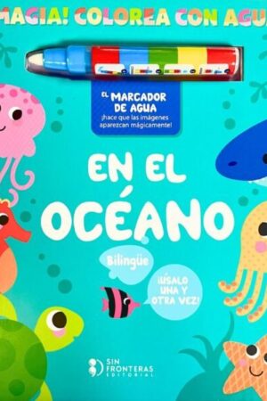 COLOREA CON AGUA EN EL OCEANO