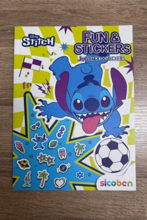 JUGANDO + STICKERS 1 STITCH